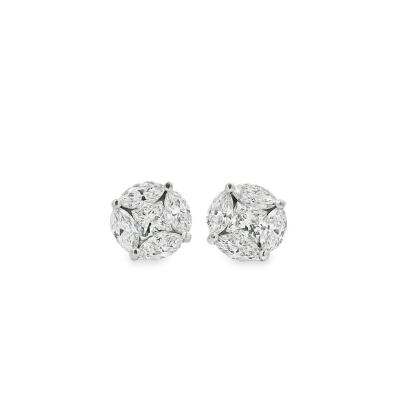 Large Illusion Studs - VAULT SALE