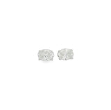 Pendientes Huggies con bisel pavé en relieve