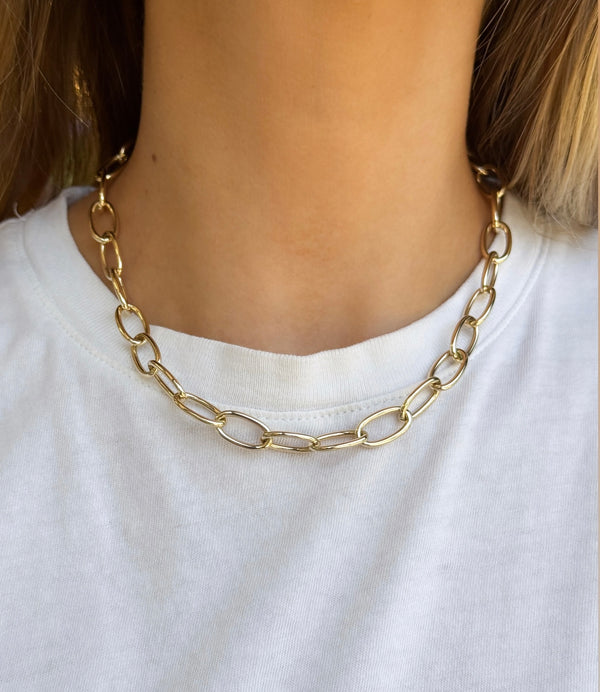 Long Oval Link Chain