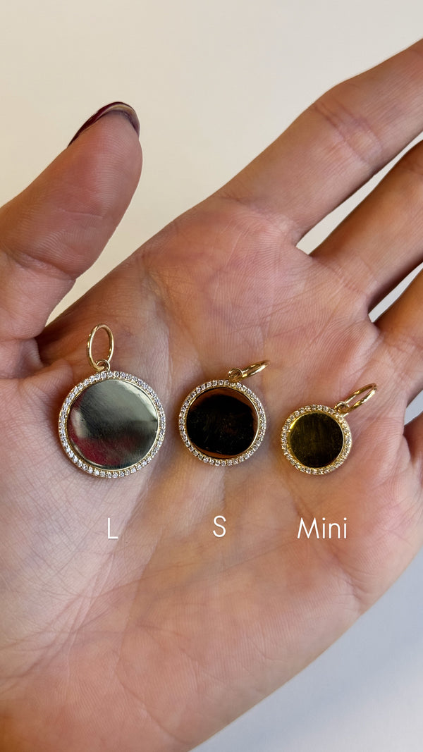 Diamond Halo Pendant