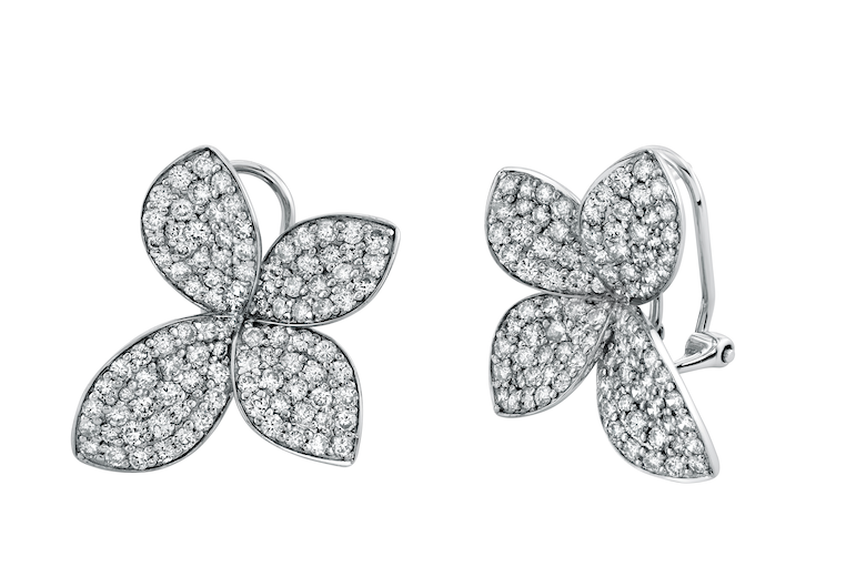 Four Leaf Flower Studs