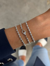Milgrain Tennis Bracelet