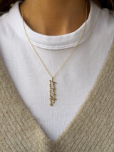 Bubble Handwriting Charm