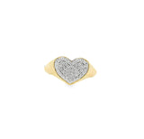 Heart Pavé Ring - VAULT SALE