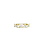 2.6ctw East/West Oval Eternity Band - VAULT SALE