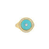 Turquoise Signet Ring