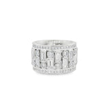 Platinum Bezel Eternity Band