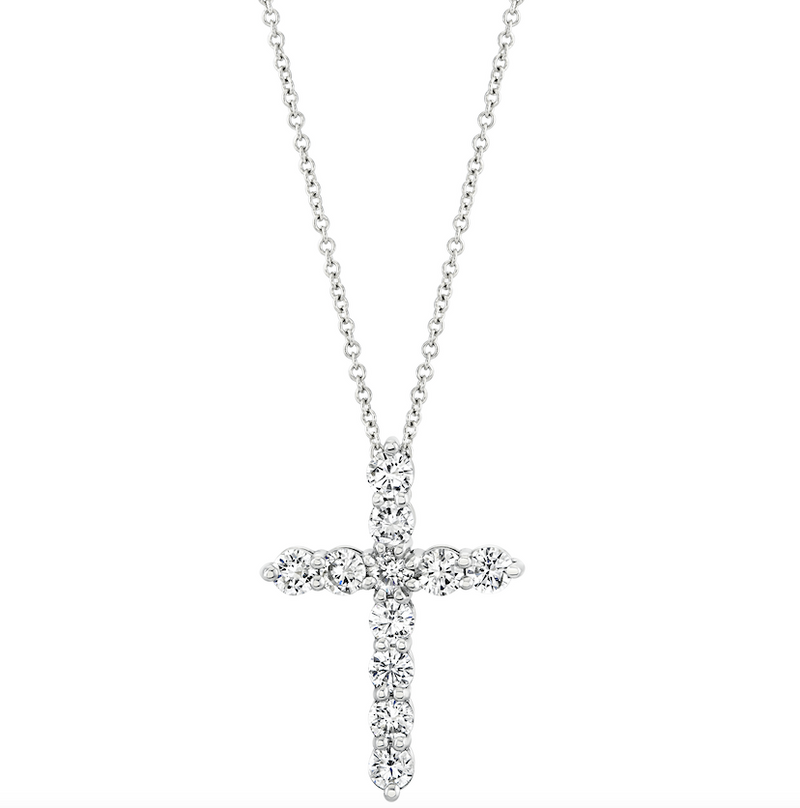 Diamond Scalloped Cross