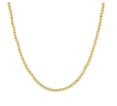 Gold Filled Bead Necklace