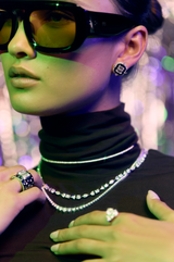 Multi-Stone Tennis Necklace