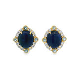 Cabochon Gemstone Earrings
