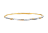 Two Tone Flex Bangle - VAULT SALE