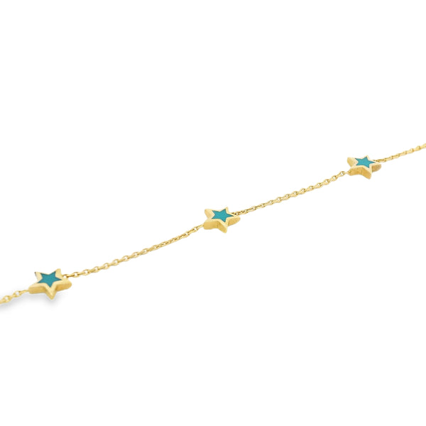 Enamel Star Bracelet - VAULT SALE