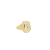 Square Signet Pinky Ring