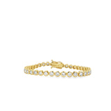 Bezel Tennis Bracelet