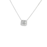Baguette Diamond Necklace
