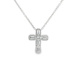 Emerald Cross Necklace