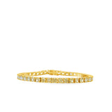 Pulsera de eslabones piramidales