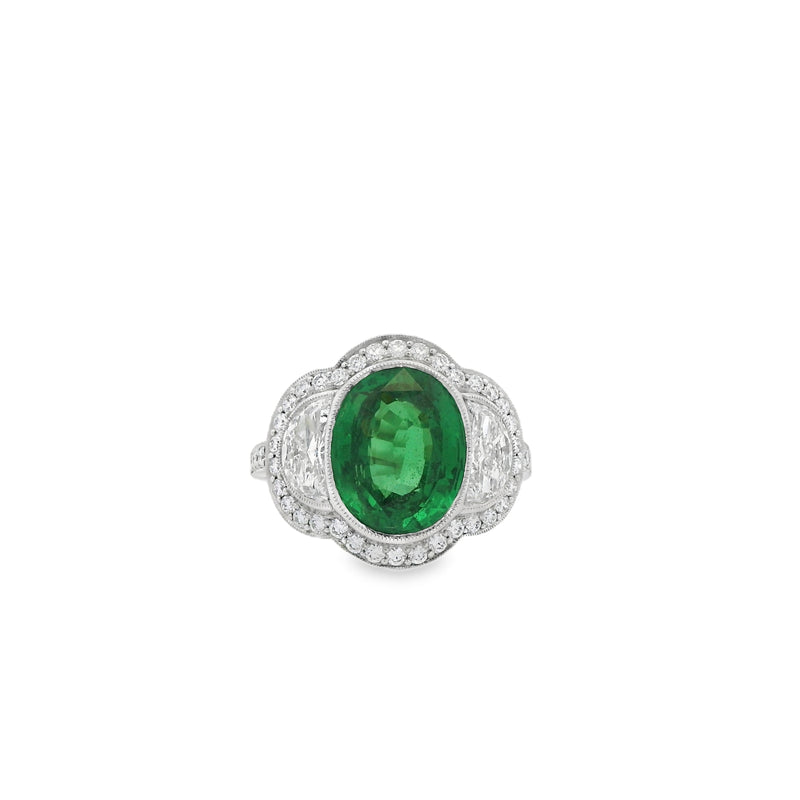 Tsavorite Cocktail Ring