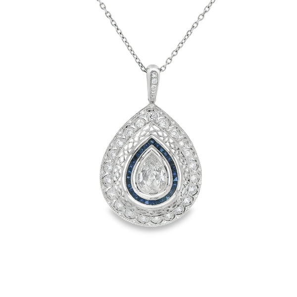 Diamond Drop Pendant