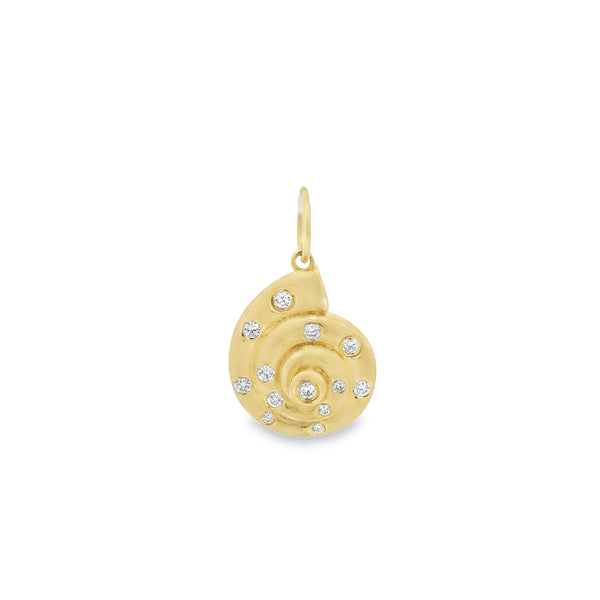 Diamond Shell Charm
