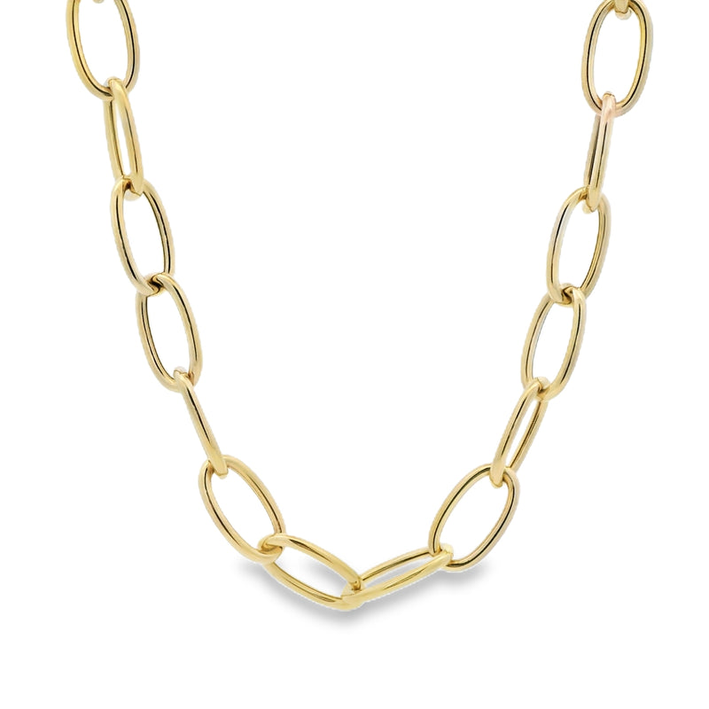 Long Oval Link Chain