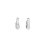 Diamond Drop Hoops