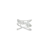 Cluster Diamond Overlay Ring