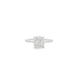 2.21ct Solitare Cushion Engagement Ring