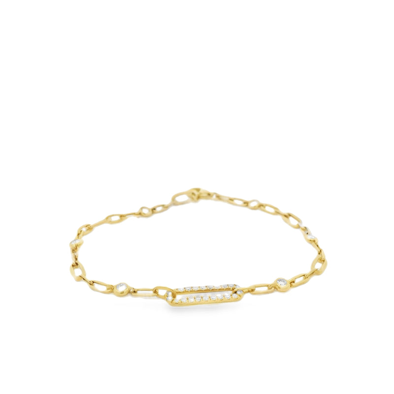 DBY Paperclip Link Bracelet