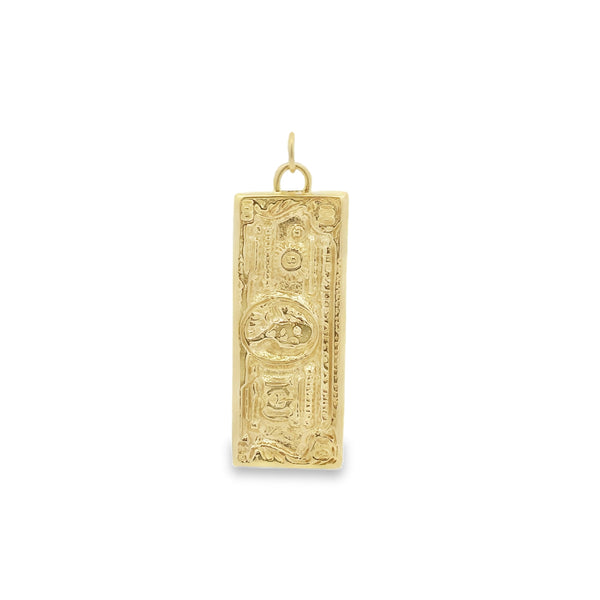 Antique $100 Bill Charm