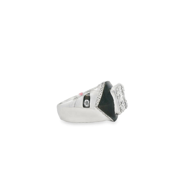 Enamel Illusion Ring