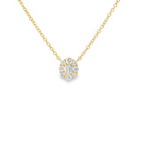 Diamond Shield Necklace