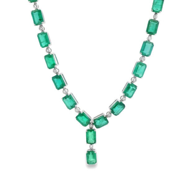 Emerald Drop Necklace