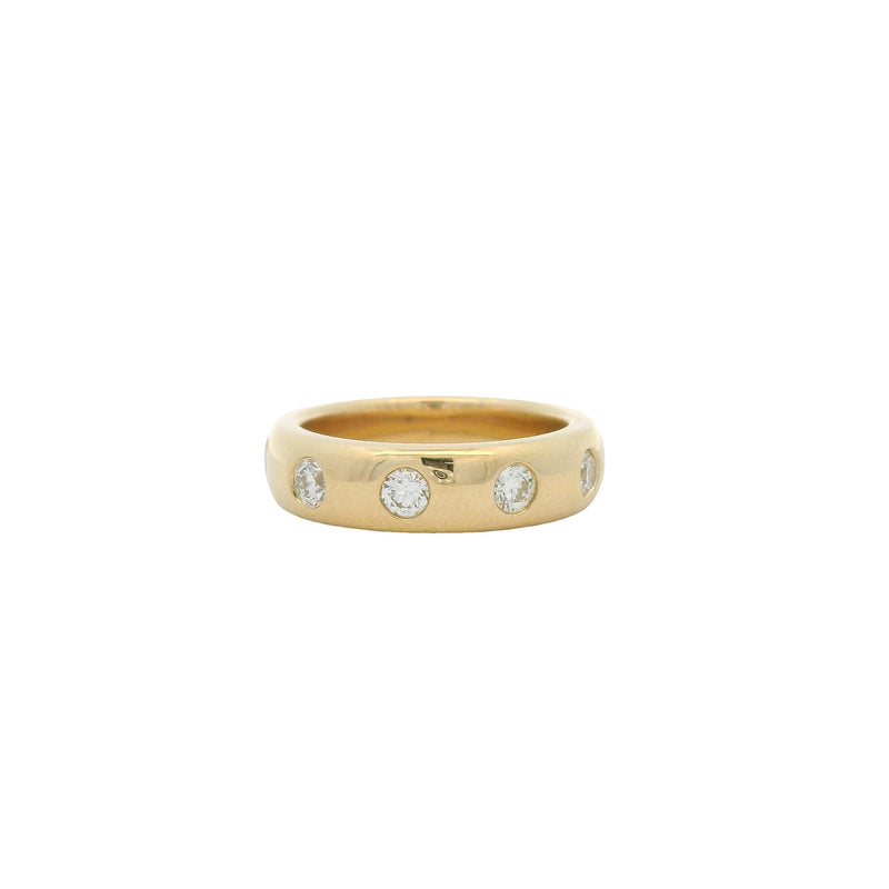 Burnish Set Eternity Band