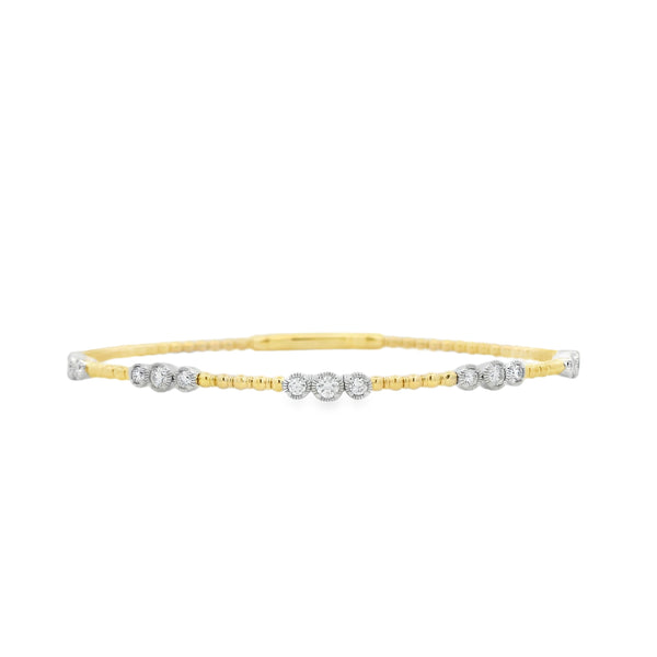 Trio Cluster Flex Bangle