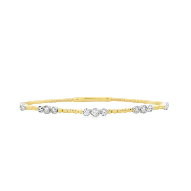 Trio Cluster Flex Bangle