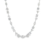 Multi-Stone Tennis Necklace