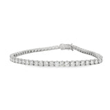 White Gold Classic Tennis Bracelet
