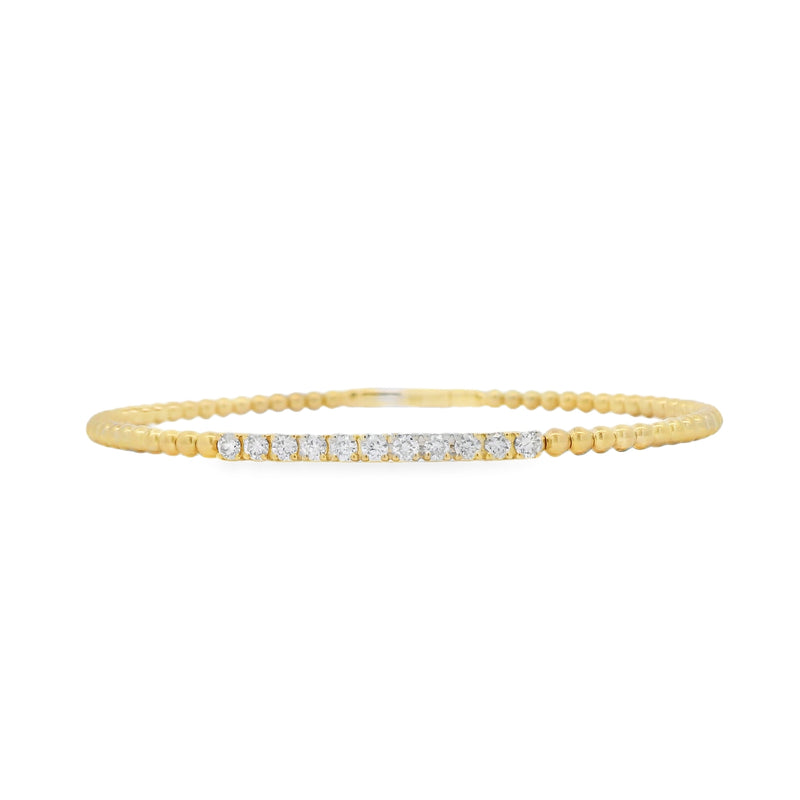 Beaded Flex Bangle