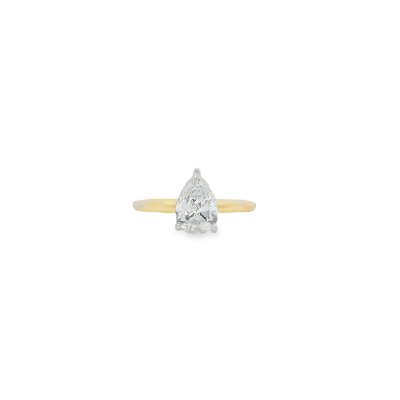 1.2ctw Pear Engagement Ring