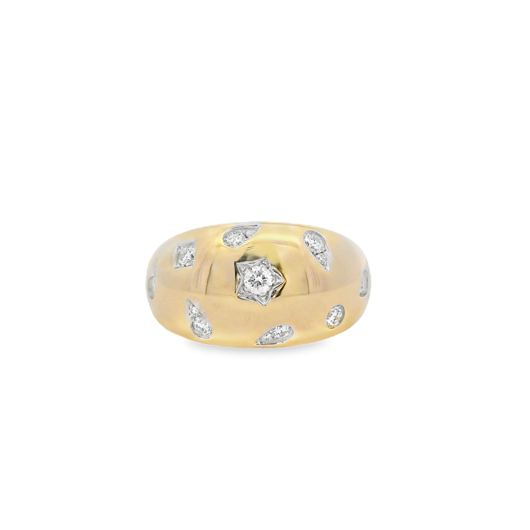 Domed Multi-Shape Diamond Ring – Milliard Diamond Concierge