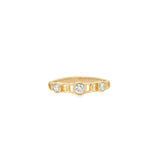 Chain + Diamond Station Ring