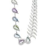 Multicolor Sapphire Necklace