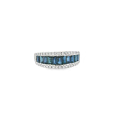Diamond + Baguette Gemstone Ring