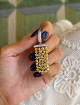 Yellow Diamond Earrings