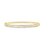 Baguette Diamond Bangle