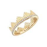 Starburst Stacker Ring