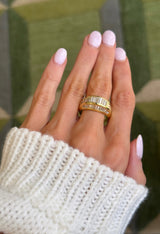 Vintage Baguette Ring