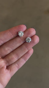 3.05ctw Diamond Studs - VAULT SALE